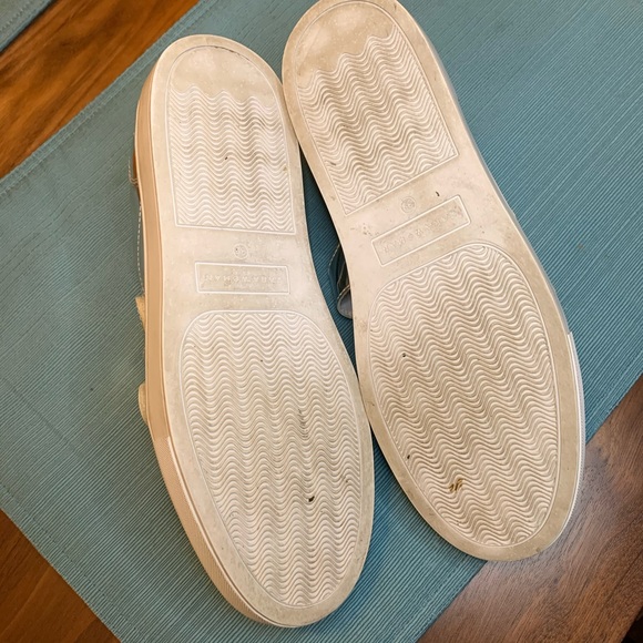 Zara Woman mirror Silver sneakers - 9 (39) 💎 - Picture 5 of 7